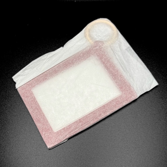 NWT YSL Beaute Red Compact Pocket Mirror Key Ring GWP VIP - Picture 2 of 3